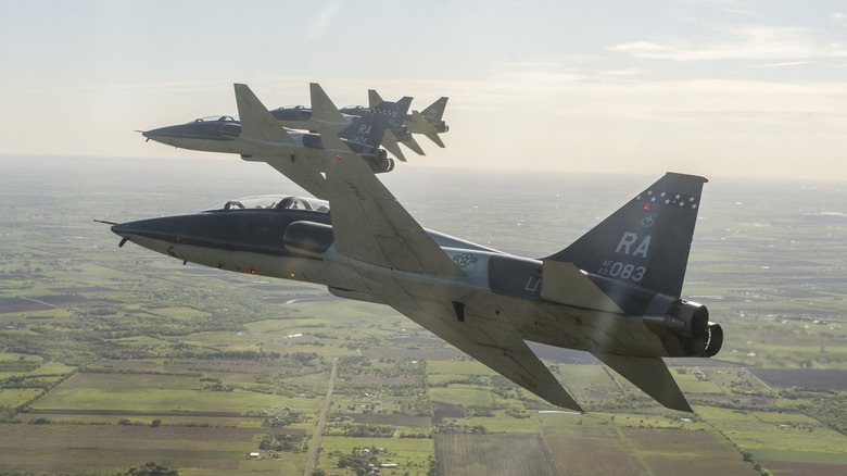 T-38 Talon In Formation