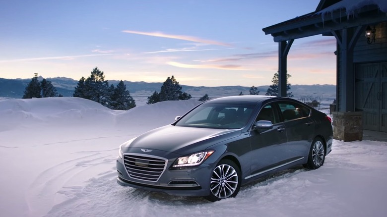 Genesis in snow