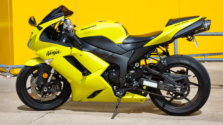 Kawasaki ninja motorcyle