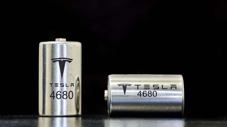Tesla's EV batteries 