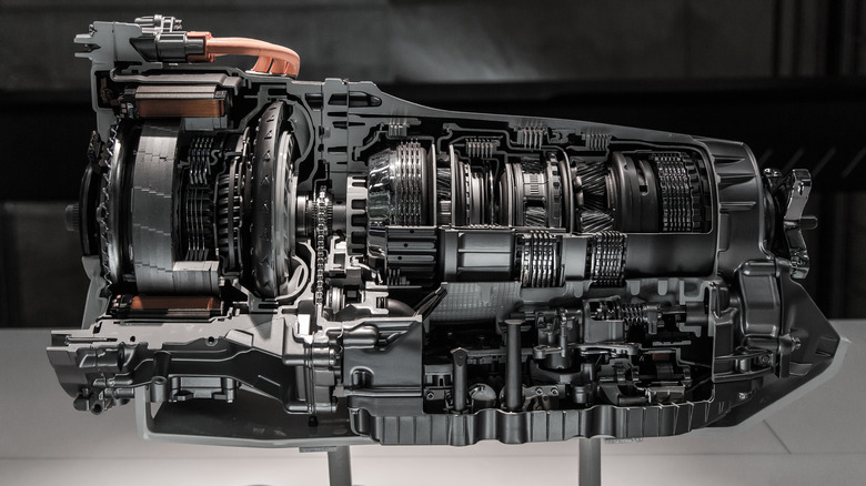 Automatic transmission gearbox