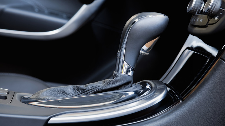 Automatic gear shift knob