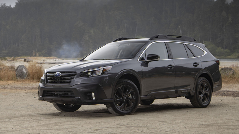 2021 Subaru Outback XT parked