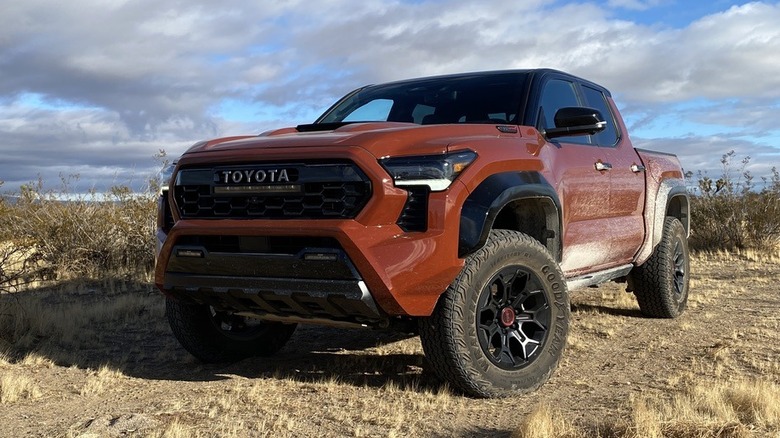 Toyota Tacoma TRD Pro parked off road