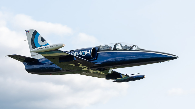 L-39 Albatros Level Flight