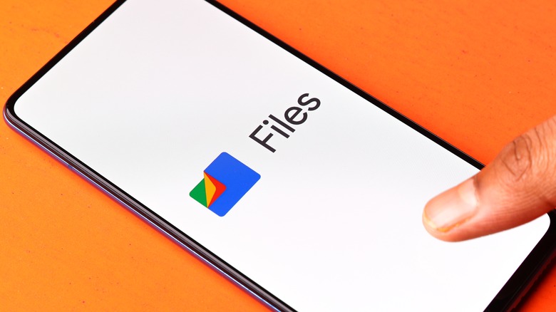 Google Files app on Android