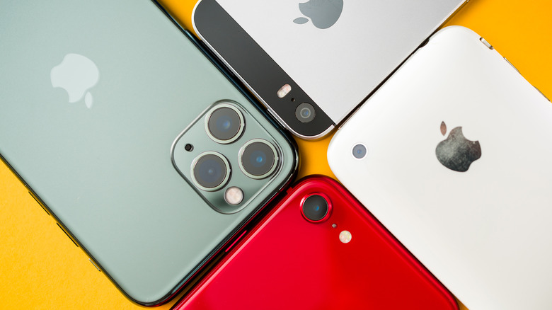 Four iPhones