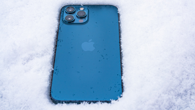 Frozen iPhone