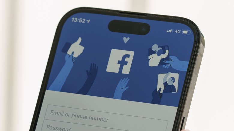 facebook login iphone 14