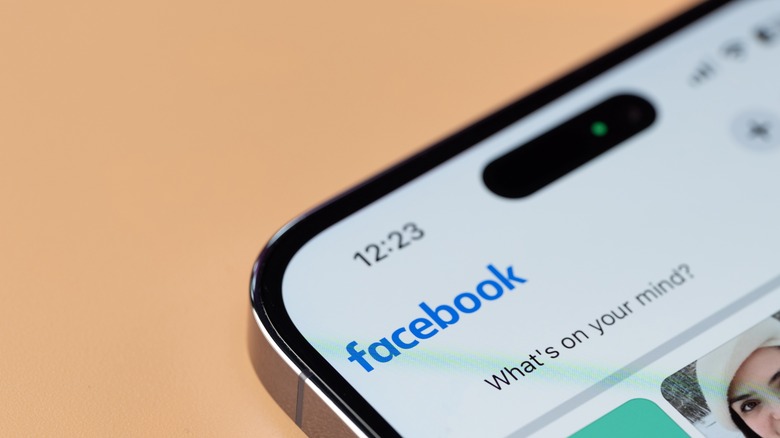 facebook app main feed