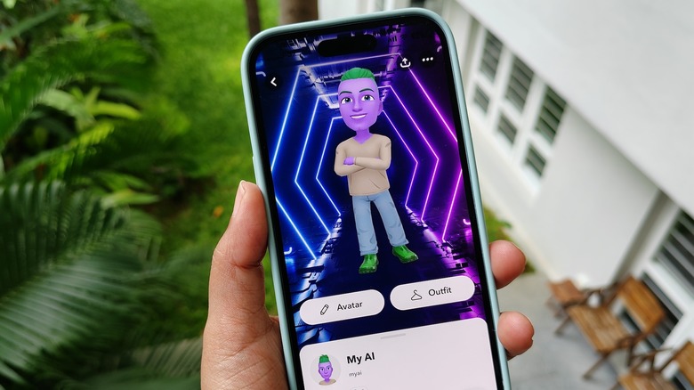 Snapchat My AI featured