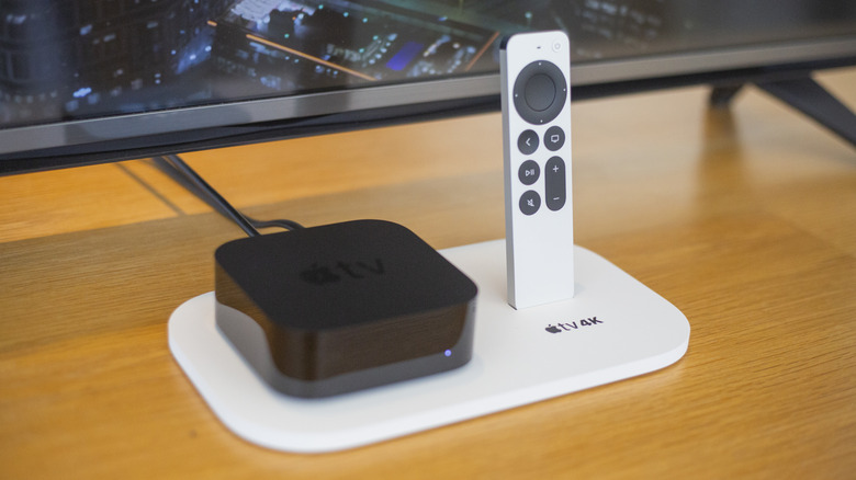 Apple TV 4K and remote