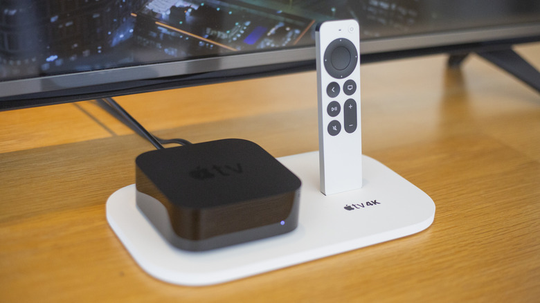 Apple TV 4K and remote