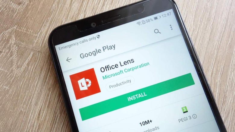 Microsoft Lens on Android