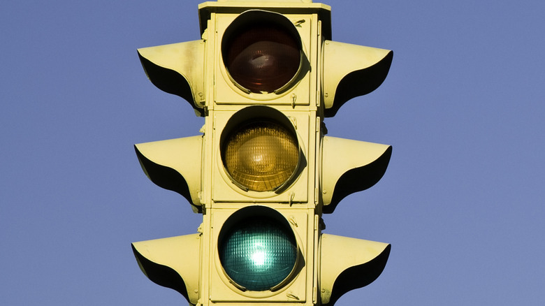 Traffic light green