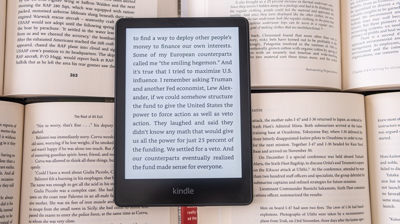 Amazon Kindle and paperback books