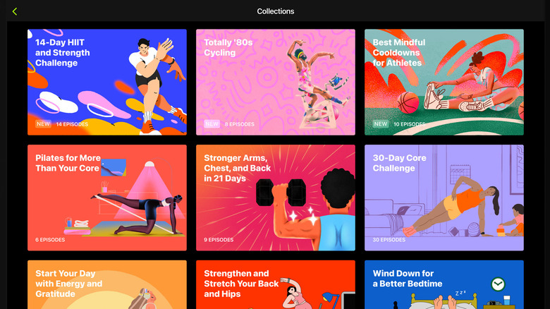 Apple Fitness+ Collections