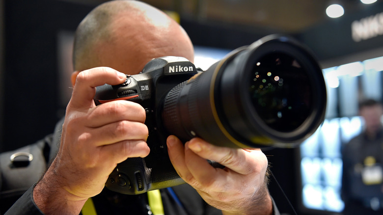 DSLR camera at CES