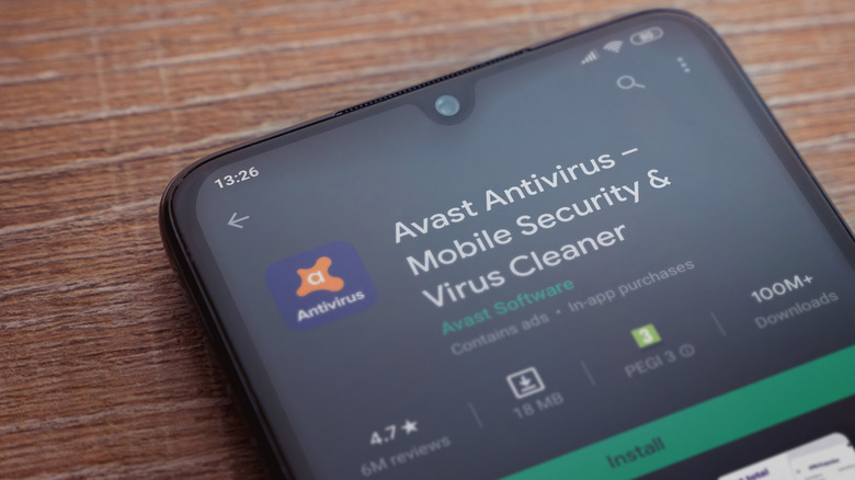 Android phone avast app