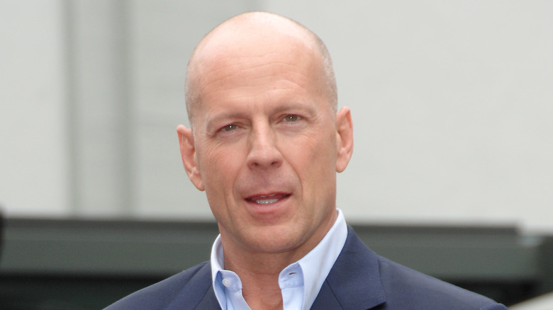Bruce Willis speaking
