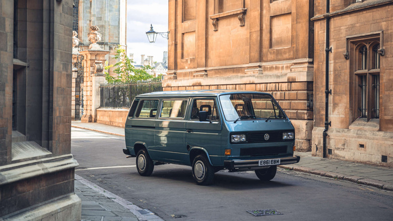 Stephen Hawking's 1988 Volkswagen Caravelle on the Cambridge Campus