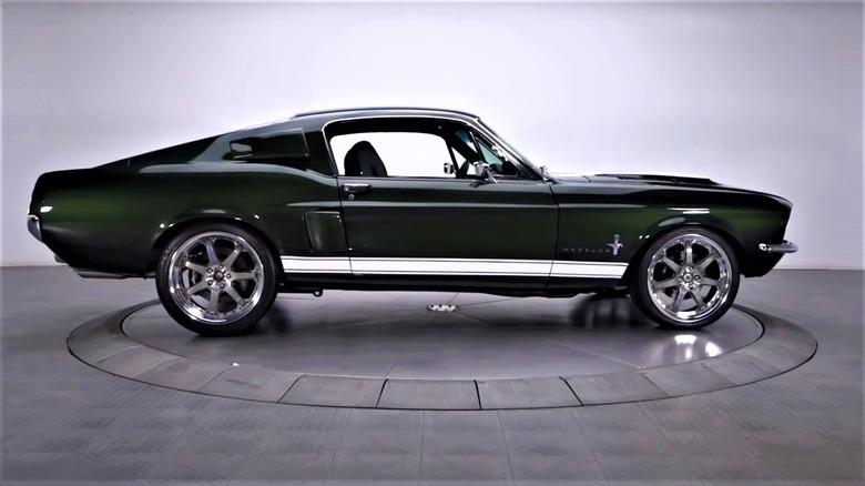 Fast and Furious Tokyo Drift Mustang in showroom side view