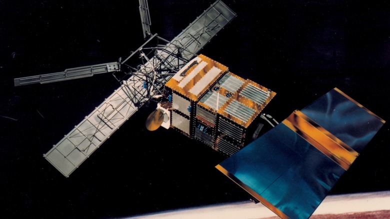 The ERS-2 in orbit