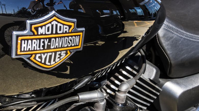 Harley Davidson logo motorcycle