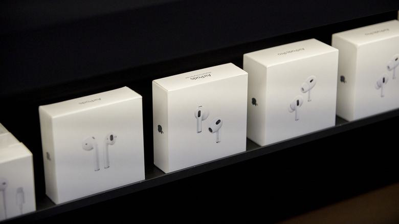 AirPods Pro boxes