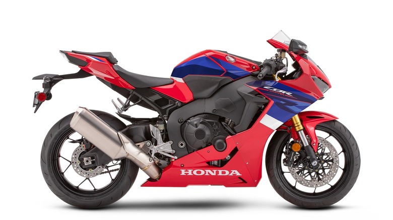 Honda CBR 1000RR motorcycle side view