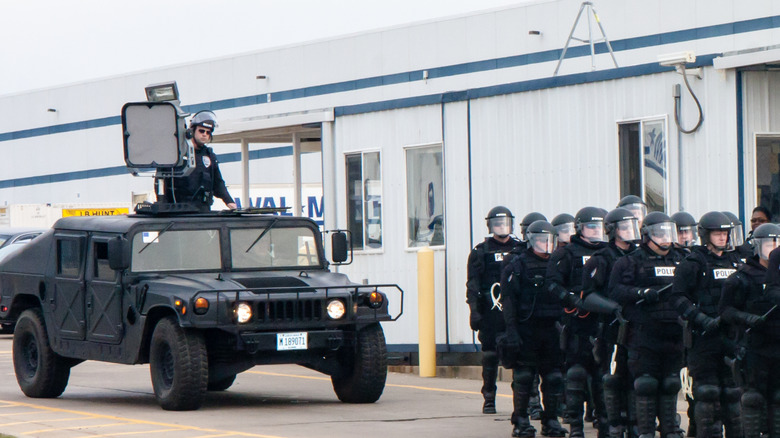 LRAD sonic weapon