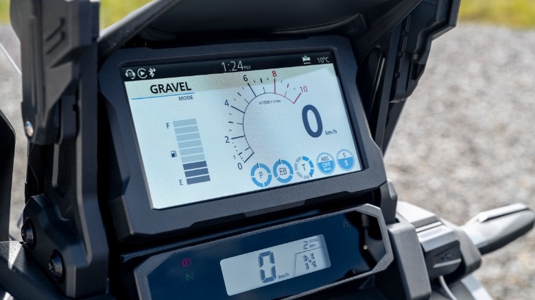 africa twin TFT display