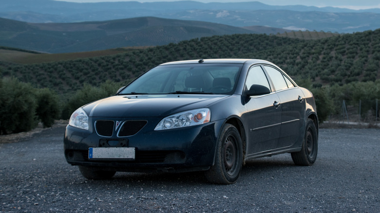 Black 2008 Pontiac G6