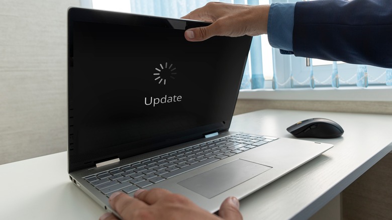 Laptop updating