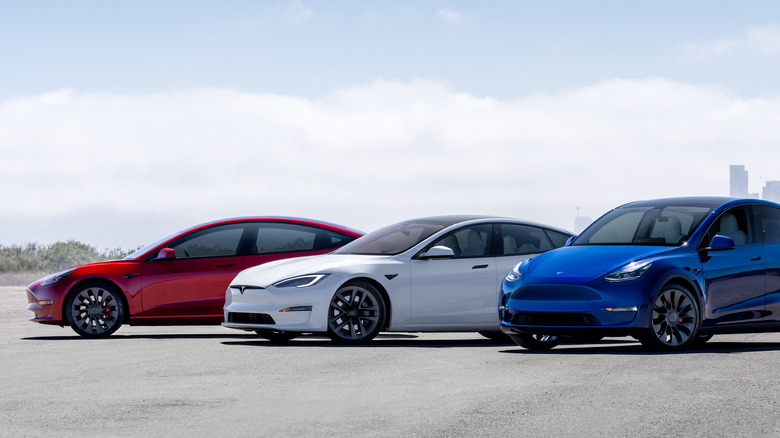 tesla lineup