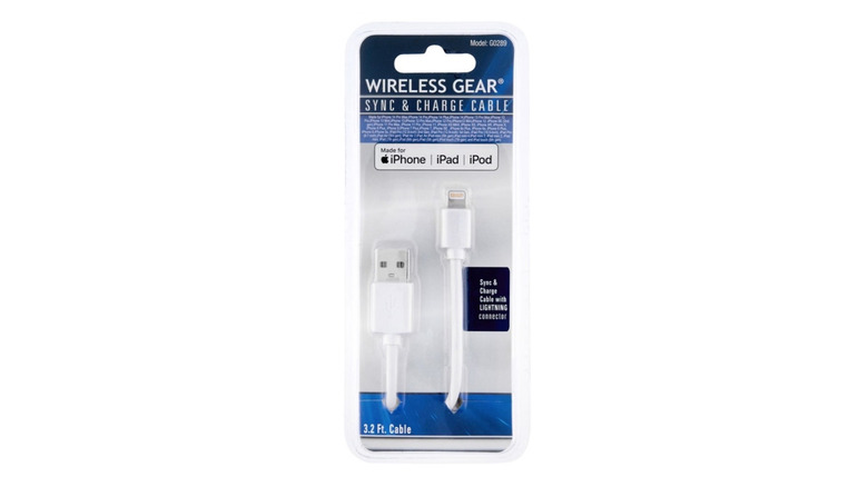 Package containing Dollar General USB charger