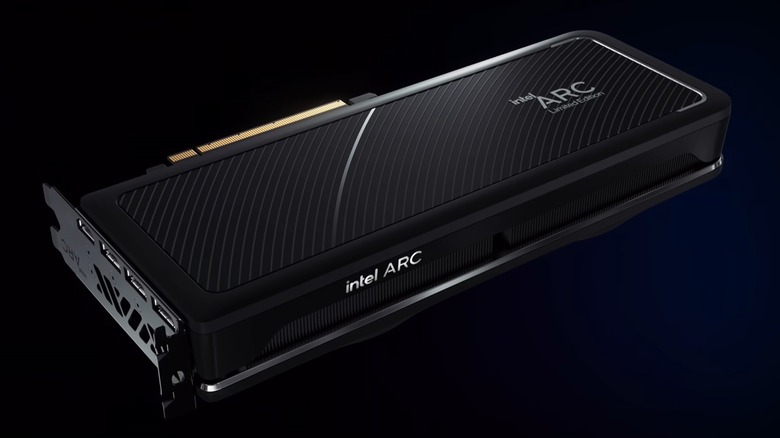 Special Edition Intel Arc desktop GPU.