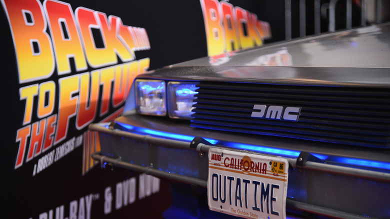 Back to the Future DeLorean