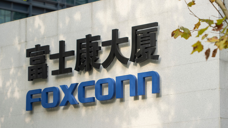 Taiwanese electronics contract manufacturer Foxconn is one of Apple's largest suppliers.