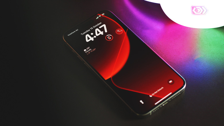 iPhone next to a headset