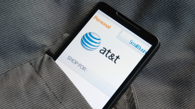 AT&T app on mobile