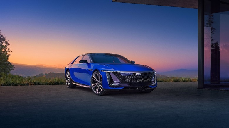 Cadillac Celestiq EV render