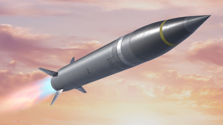 An artist's mockup of the Precision Strike Missile (PrSM)
