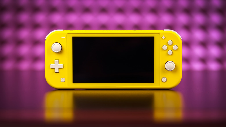 Yellow Nintendo Switch lite