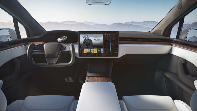 Tesla Model X Interior