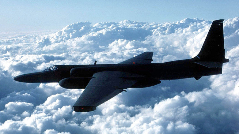 U-2 spy plane in flight