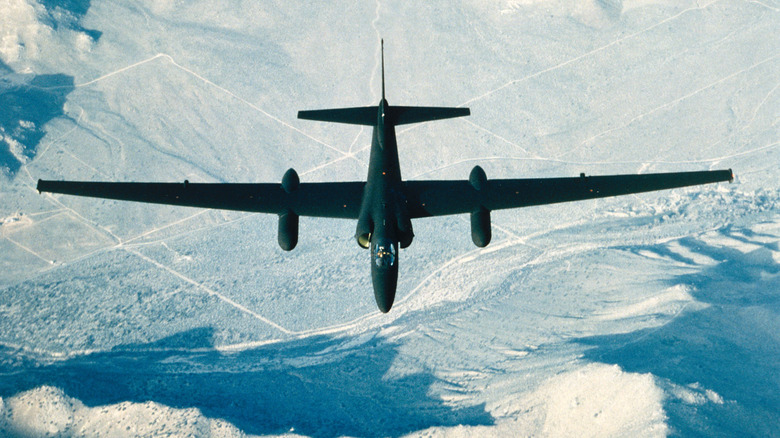 U-2 spy plane in flight