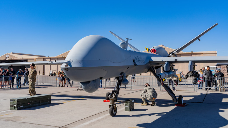 MQ-9 Reaper on tarmac