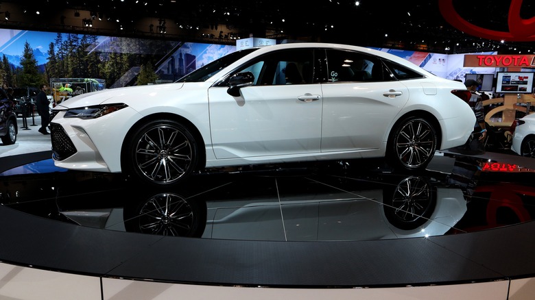 Toyota Avalon on display