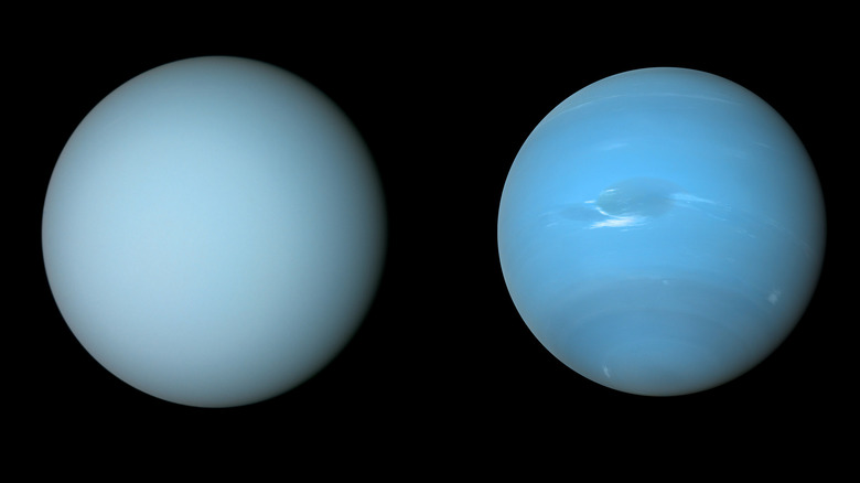 Uranus and Neptune